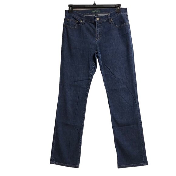 LAUREN RALPH LAUREN MODERN STRAIGHT JEANS SIZE 10 - Picture 1 of 5